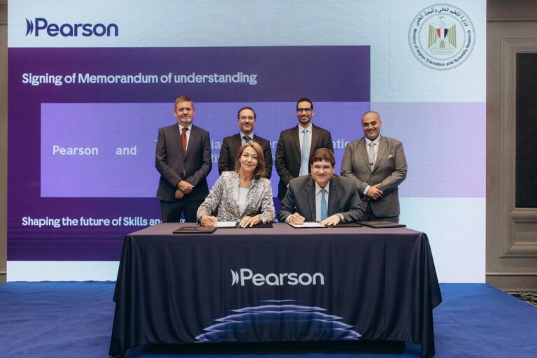 .“بيرسون” تتعاون مع وزارة التعليم العالي والبحث العلمي في مصر لتوسيع مسارات التعلم التطبيقي العالمية